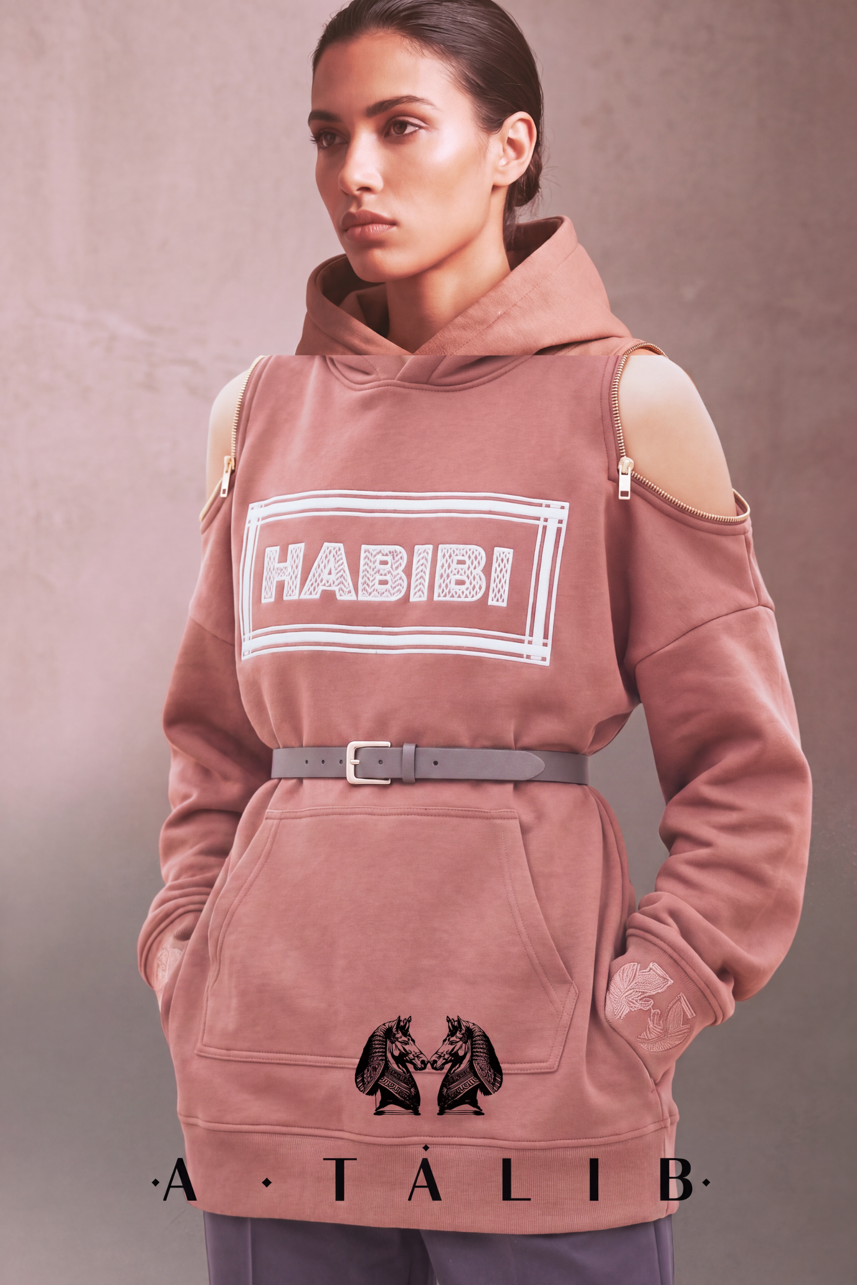 Knight to C6 | NC6  Love Language: Arabic | Habibi Hoodie